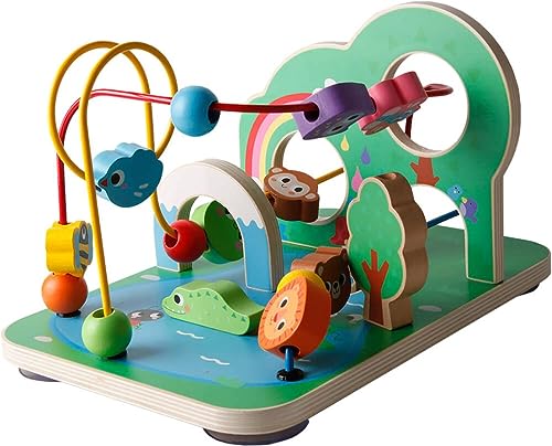 Holz Motorikschleife Wald von Spielmaus