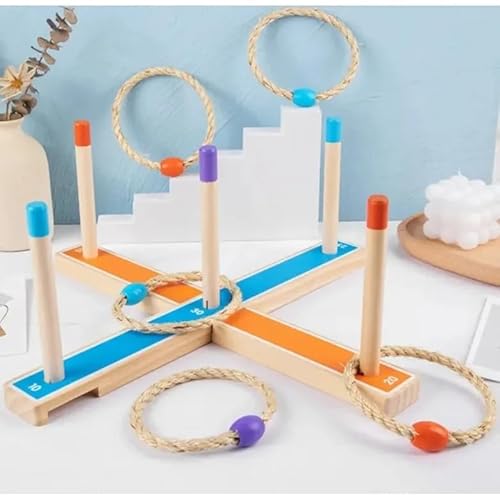 Spielzeug-Opa Kinderseilspiel mit Wurffunktion, Erziehungsspielzeug für Kindergartenkinder von Spielzeug-Opa