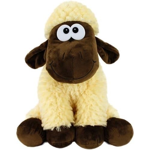 Spielzeug-Opa Plüschschaf Wolli, 35 cm, Beige-Braun, Sitzend, Kuscheltier für Kleinkinder Spielzeug-Opa Plüschschaf Wolli, 35 cm, Beige-Braun, Sitzend, Kuscheltier für Kleinkinder von Spielzeug-Opa