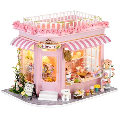 Spilay Puppenhaus DIY Miniatur-Holzmöbel-Bausatz, Mini Handmade Doll House Model mit Staubschutz & Music Box, 1:24 Scale Creative Woodcrafts Toys for Adult Friend Lover Birthday Gift AC-001 Spilay Puppenhaus DIY Miniatur-Holzmöbel-Bausatz, Mini Handmade Doll House Model mit Staubschutz & Music Box, 1:24 Scale Creative Woodcrafts Toys for Adult Friend Lover Birthday Gift AC-001 von Spilay