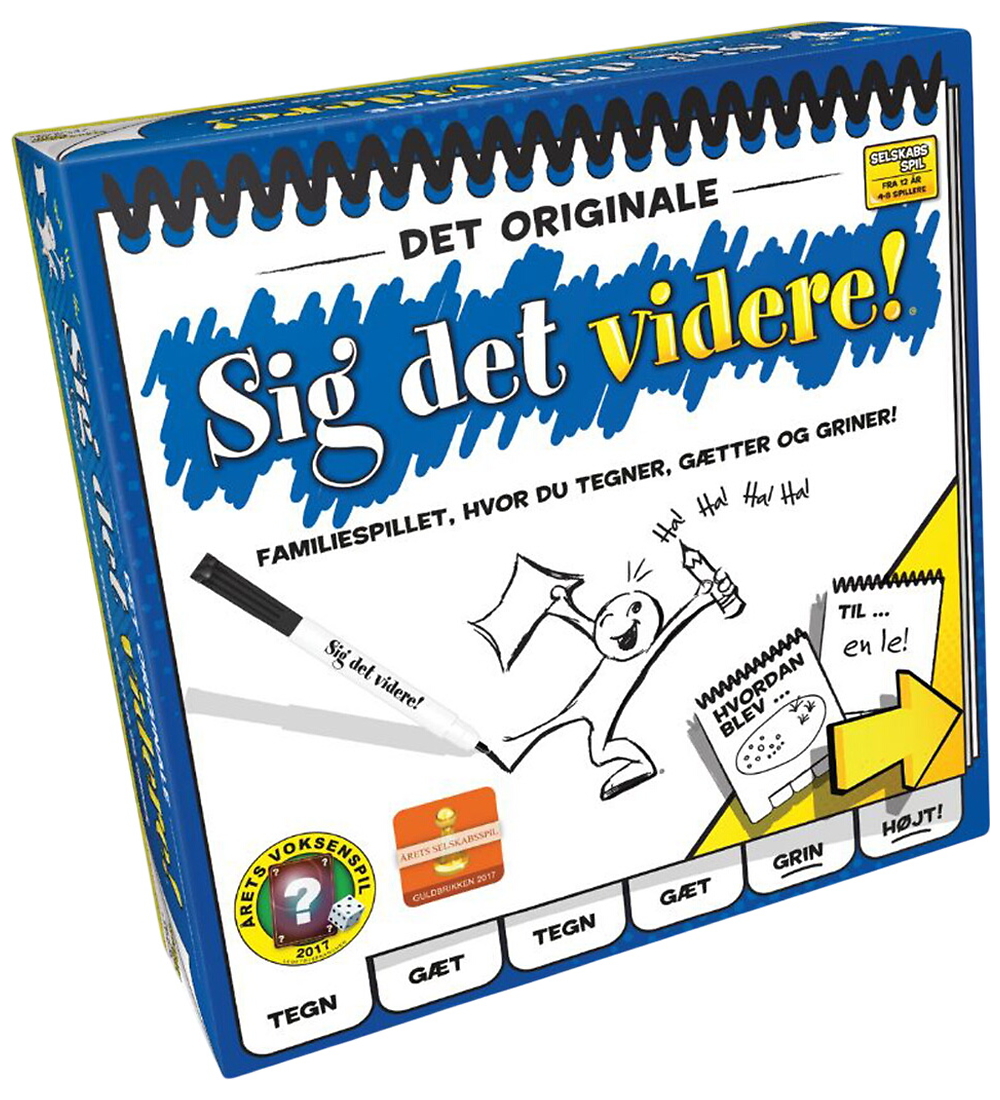 Spilbræt Brettspiel - Erzähl es weiter! - Spilbræt - One Size - Brettspiele Spilbræt Brettspiel - Erzähl es weiter! - Spilbræt - One Size - Brettspiele von Spilbræt