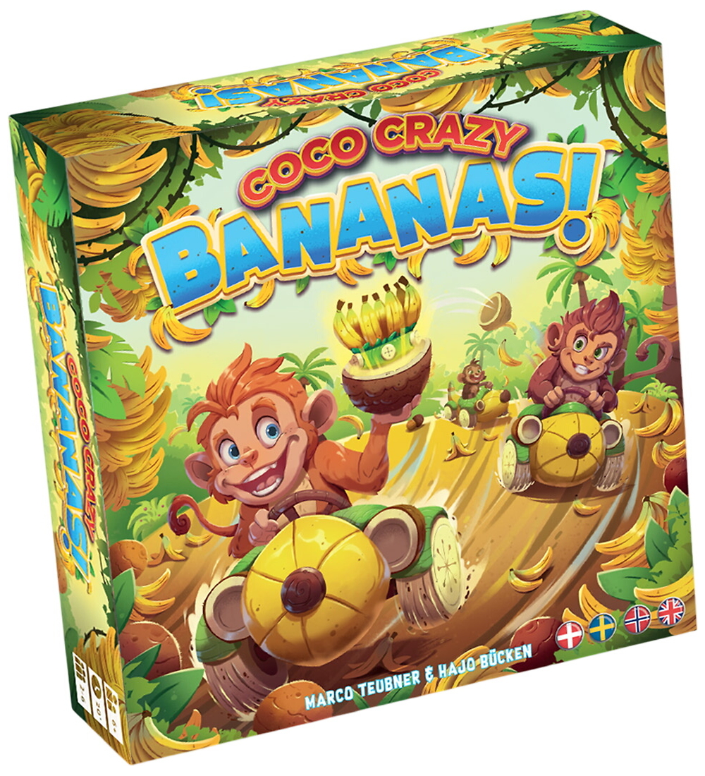 Spilbræt - Coco Verrückt - Bananen! - Spilbræt - One Size - Brettspiele Spilbræt - Coco Verrückt - Bananen! - Spilbræt - One Size - Brettspiele von Spilbræt