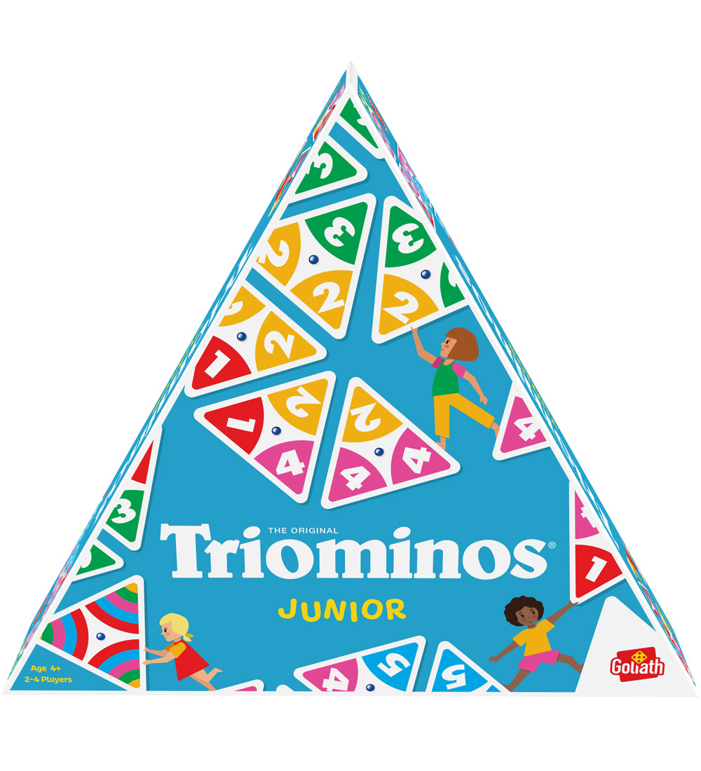 Spilbræt Spiel - Triominos Junior - Spilbræt - One Size - Brettspiele von Spilbræt