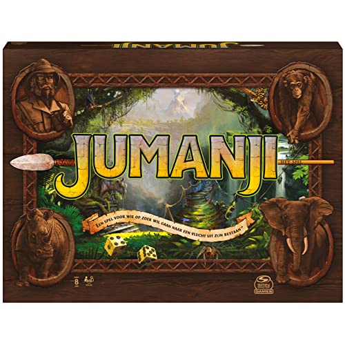 Jumanji Das Spiel - Abenteuerbrettspiel - niederländische Edition von Spin Master
