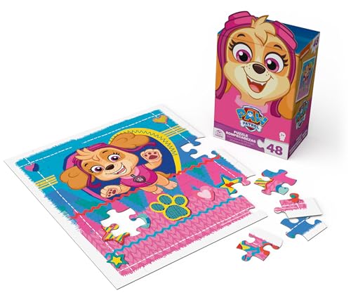 Paw Patrol, 48-teiliges Puzzle Skye Paw Patrol-Fahrzeug Kinder-Puzzles – Nickelodeon Paw Patrol-Spielzeug, Paw Patrol-Figuren, für Kinder Paw Patrol, 48-teiliges Puzzle Skye Paw Patrol-Fahrzeug Kinder-Puzzles – Nickelodeon Paw Patrol-Spielzeug, Paw Patrol-Figuren, für Kinder von Spin Master Games