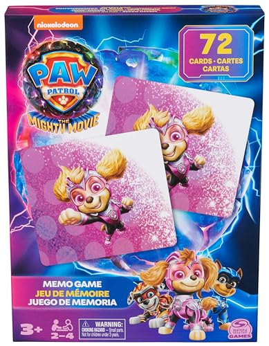 Spin Master Games 6067937 PAW Movie2 MemoGm 72pc, Weiß von Spin Master Games