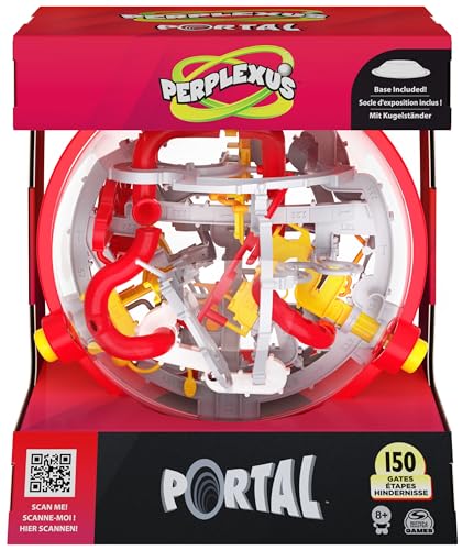Spin Master Games Perplexus Portal, 3D-Kugellabyrinth mit 150 Hindernissen - und 50+ trickreichen Portal-Passagen - geeignet ab 8 Jahren von Spin Master Games
