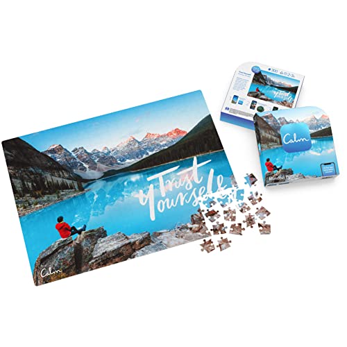 SPIN MASTER GAMES Spin Master 300-teiliges ruhiges Puzzle für Entspannung, Stressabbau und Stimmungssteigerung, für Erwachsene und Kinder ab 8 Jahren, Vertrauen Sie sich selbst SPIN MASTER GAMES Spin Master 300-teiliges ruhiges Puzzle für Entspannung, Stressabbau und Stimmungssteigerung, für Erwachsene und Kinder ab 8 Jahren, Vertrauen Sie sich selbst von Spin Master Games