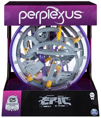 Spin Master Games Perplexus Epic, 3D-Kugellabyrinth mit 125 Hindernissen - für fingerfertige Perplexus-Fans ab 10 Jahren von PERPLEXUS