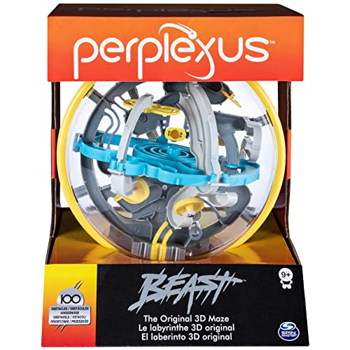 Spin Master Games Perplexus Beast, 3D-Kugellabyrinth mit 100 Hindernissen - für fingerfertige Perplexus-Fans ab 8 Jahren von PERPLEXUS