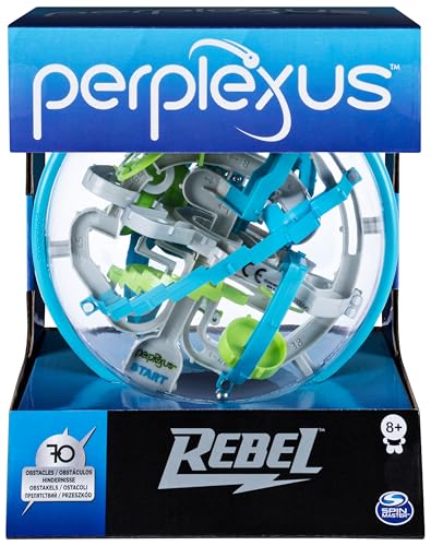 Spin Master Games Perplexus Rebel, 3D-Kugellabyrinth mit 70 Hindernissen - für fingerfertige Perplexus-Fans ab 8 Jahren von PERPLEXUS