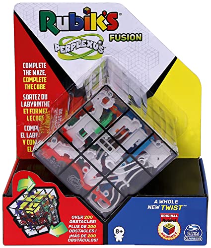 Spin Master Games Rubik's Perplexus Fusion - Kugellabyrinth im 3x3 Zauberwürfel von PERPLEXUS