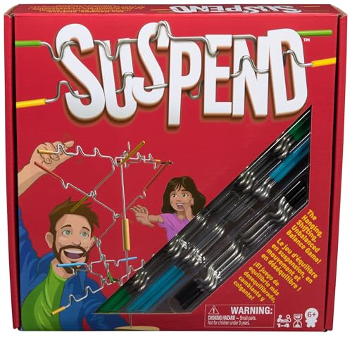 Spin Master Games - Suspend, das große Geschicklichkeitsspiel für die ganze Familie, für 2-4 Spieler ab 6 Jahren von Spin Master Games