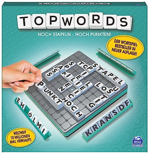 Spin Master Games Topwords - Der 3D-Wortspielklassiker, 1-4 Spieler ab 8 Jahren Spin Master Games Topwords - Der 3D-Wortspielklassiker, 1-4 Spieler ab 8 Jahren von Spin Master Games