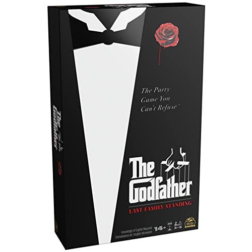 The Godfather, Last Family Stehendes Brettspiel, Italienischer Film, Spaß, Familienparty-Spiel, gruseliger Film, Multiplayer-Kartenspiel, für Erwachsene und Kinder ab 14 Jahren The Godfather, Last Family Stehendes Brettspiel, Italienischer Film, Spaß, Familienparty-Spiel, gruseliger Film, Multiplayer-Kartenspiel, für Erwachsene und Kinder ab 14 Jahren von Spin Master Games
