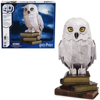 4D Build - Harry Potter, 3D-Puzzle der beliebten Schnee-Eule Hedwig aus hochwertigem Karton, 118 Teile, für Harry Potter Fans ab 12 Jahren von Spin Master International B.V.