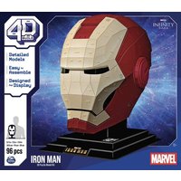 4D Build - Marvel Iron Man-Helm - detailreicher 3D-Modellbausatz aus hochwertigem Karton, 96 Teile, für alle Superhelden-Fans ab 12 Jahren 4D Build - Marvel Iron Man-Helm - detailreicher 3D-Modellbausatz aus hochwertigem Karton, 96 Teile, für alle Superhelden-Fans ab 12 Jahren von Spin Master International B.V.