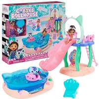 Gabby’s Dollhouse, Purrific Pool Party Spielset mit Gabby- und Meerkätzchen-Figur mit Meerjungfrauenflosse mit Farbwechseleffekt Gabby’s Dollhouse, Purrific Pool Party Spielset mit Gabby- und Meerkätzchen-Figur mit Meerjungfrauenflosse mit Farbwechseleffekt von Spin Master International B.V.