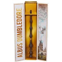Wizarding World Harry Potter - Authentischer Albus Dumbledore Zauberstab aus Kunststoff mit Hogwarts-Halterung Wizarding World Harry Potter - Authentischer Albus Dumbledore Zauberstab aus Kunststoff mit Hogwarts-Halterung von Spin Master International B.V.