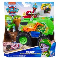 PAW Patrol Rescue Wheels - Rockys Recycling Monstertruck mit Geschoss-Abwurf und Rocky Hundefigur PAW Patrol Rescue Wheels - Rockys Recycling Monstertruck mit Geschoss-Abwurf und Rocky Hundefigur von Spin Master International S.a.r.l.