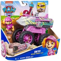 PAW Patrol Rescue Wheels - Skyes Flug-Monstertruck mit Verwandlung in Jet-Modus und Skye Hundefigur von Spin Master International S.a.r.l.