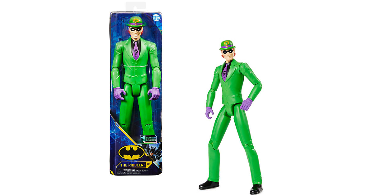 Batman 30cm THE RIDDLER-Actionfigur - Bat-Tech grün Batman 30cm THE RIDDLER-Actionfigur - Bat-Tech grün von Spin Master