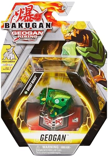 Bakugan Geogan Rising – Pack 1 Geogan Staffel 3: Ventus Ghost Beast – Bakugan Geogan Ball mit 2 BakuCores und 3 Sammelkarten Bakugan Geogan Rising – Pack 1 Geogan Staffel 3: Ventus Ghost Beast – Bakugan Geogan Ball mit 2 BakuCores und 3 Sammelkarten von Spin Master