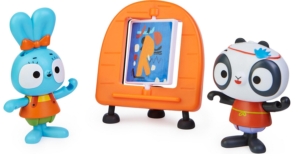 Brave Bunnies Painting Pack, Malen mit Boo Hase und Panda, mit 2 Actionfiguren und 1 Leinwand als Zubehör, Spielzeug Kinder ab 3 Jahren, Basic Figuren Set Kinder Brave Bunnies Painting Pack, Malen mit Boo Hase und Panda, mit 2 Actionfiguren und 1 Leinwand als Zubehör, Spielzeug Kinder ab 3 Jahren, Basic Figuren Set Kinder von Spin Master