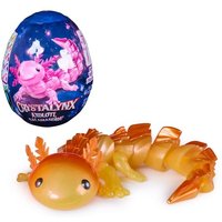 CrystaLynx Axolotl - 23 cm große Axolotlfigur im Ei, bewegliche Sammelfigur, Blindbox, Fidget-Spielzeug von Spin Master
