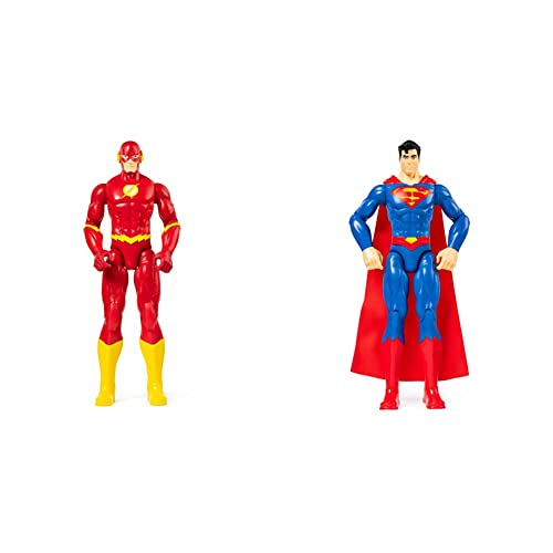 Spin Master DC 30cm-Actionfigur - Superman & DC 30cm-Actionfigur - The Flash von DC Comics