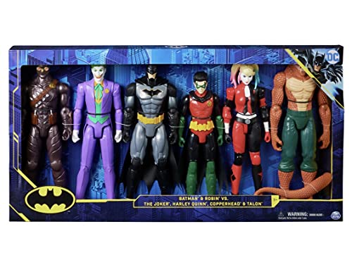 DC Batman Actionfiguren, 30,5 cm, 6 Stück von Spin Master