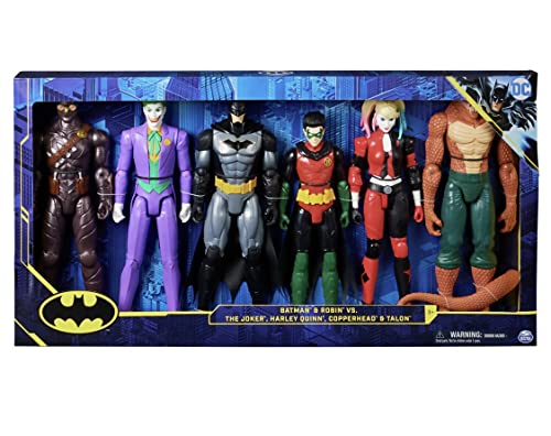 DC Batman Action-Figuren, 30,5 cm, 6 Stück von Spin Master