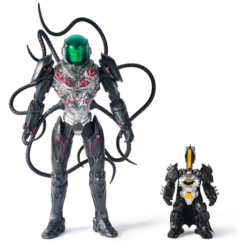 DC Comics, Metal Force Brainiac vs. Batman Actionfiguren-Set, 30,5 cm, extra groß, Brainiac, exklusive 10,2 cm große Batman-Figur, inklusive Charakterkarte, Kinderspielzeug für Jungen und Mädchen ab 4 DC Comics, Metal Force Brainiac vs. Batman Actionfiguren-Set, 30,5 cm, extra groß, Brainiac, exklusive 10,2 cm große Batman-Figur, inklusive Charakterkarte, Kinderspielzeug für Jungen und Mädchen ab 4 von Spin Master