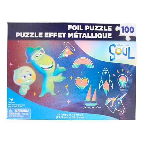 Disney Folienpuzzle – 27,9 cm x 38,1 cm – (100-teiliges Seelenpuzzle) von Spin Master