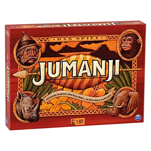 Spin Master Jumanji The Game – Ein Brettspiel & Familienspiel für Abenteurer, deutsche Ausgabe. von Spin Master