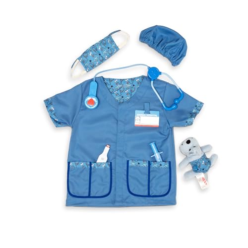 Melissa & Doug Veterinarian Role Play Costume Dress-Up Set, 9 Pieces von Spin Master
