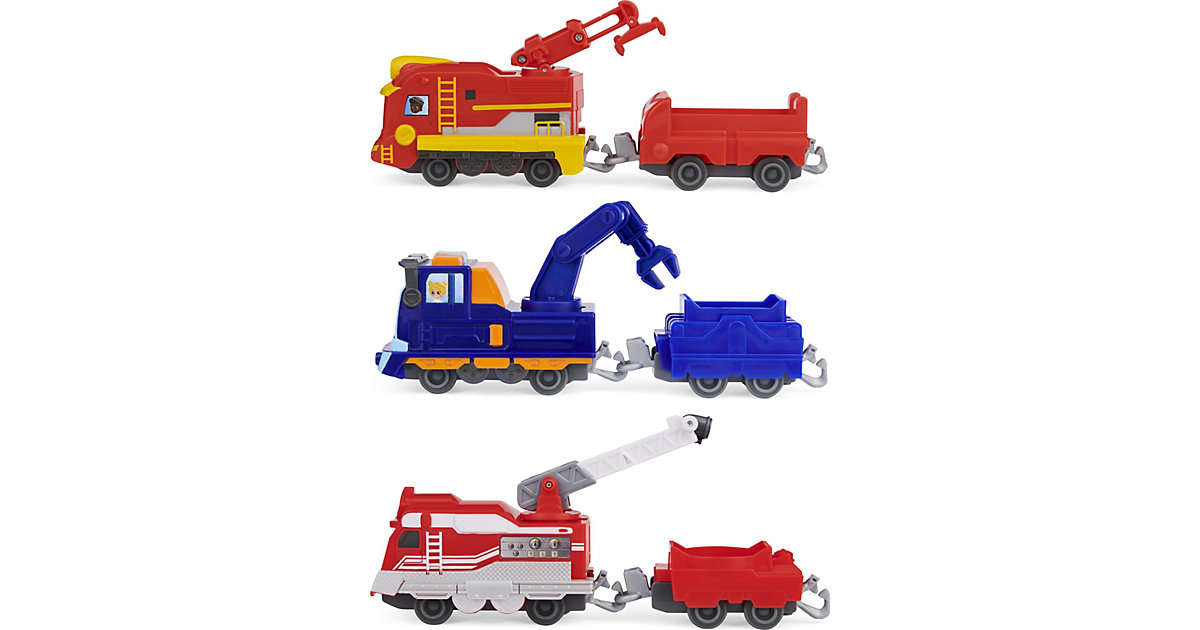 Mighty Express Push-and-Go Züge 3er Set mehrfarbig Mighty Express Push-and-Go Züge 3er Set mehrfarbig von Spin Master