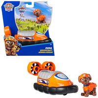 PAW Patrol - Zuma-Figur mit Luftkissen-Boot, stabiles Basis-Fahrzeug (2025), authentisches Spielzeug zur Serie für Kinder ab 3 Jahren von Spin Master