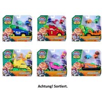 PAW Patrol: Der Dino Film, Dino-Rettungsfahrzeug mit Fellfreund- und Dino-Figur (sortiert - 6 verschiedene Varianten) von Spin Master