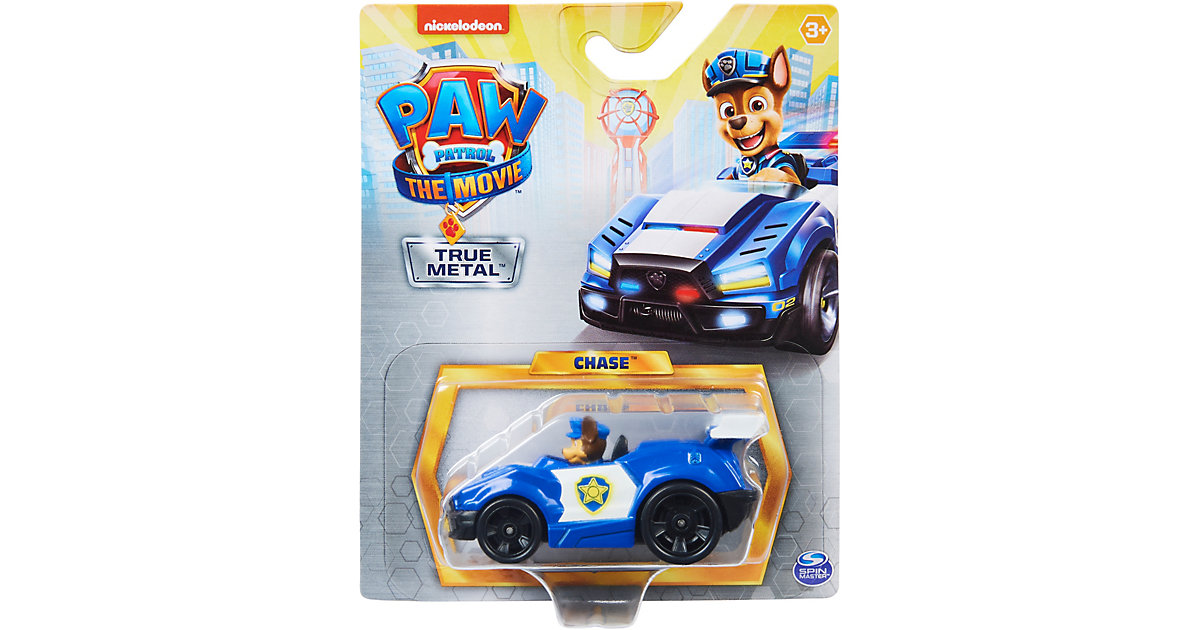 Paw Patrol True Metal 1:55 Metall-Fahrzeuge zum Kinoflm, sortiert, verschiedene Charaktere zum Sammeln, ab 3 Jahren mehrfarbig Paw Patrol True Metal 1:55 Metall-Fahrzeuge zum Kinoflm, sortiert, verschiedene Charaktere zum Sammeln, ab 3 Jahren mehrfarbig von Spin Master