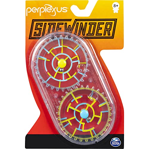 Perplexus Sidewinder, tragbares 3D-Labyrinthspiel mit 2 Labyrinthen, für Kinder ab 8 Jahren von Spin Master