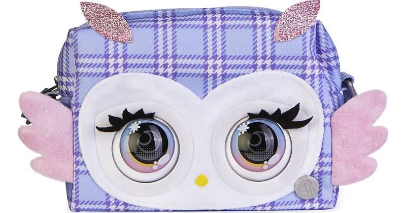 Purse Pets Print Perfect Eule violett von Spin Master