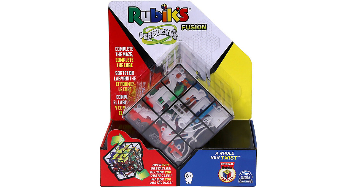 Rubik's Perplexus Fusion - Kugellabyrinth im 3x3 Zauberwürfel von Spin Master