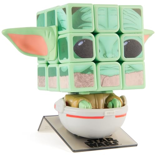Rubik's Puzzle Brain Teaser Game Cubers Star Wars Grogu von Spin Master