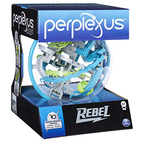 PERPLEXUS 20068987 Master Games 6022079 - Perplexus Rookie, Geschicklichkeitsspiel, Anfänger, 70 Herausforderungen ( Sortierte Farbe ) von Spin Master