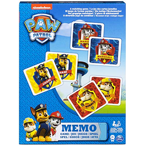 Spin Master 6033326 Paw Patrol Memory Match 48 Karten, mehrfarbig von PAW PATROL