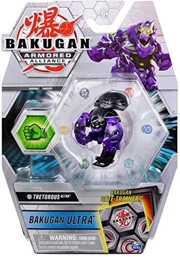 Spin Master Bakugan Armored Alliance – 6055885 – Pack 1 Bakugan Ultra – Saison 2 – Tretorous Darkus Ultra von Spin Master