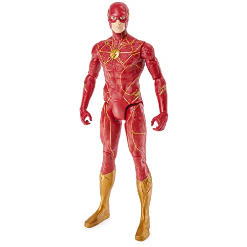 DC Comics - The Flash Action-Figur, 30 cm, offizielle Figur zum Kinofilm, voll beweglich für spannende Abenteuer, ab 3 Jahren von DC Comics