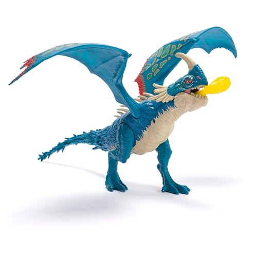 DreamWorks Dragons- Spin Master Battle Dragons Figur MvMdDragon wFT DeadlyNadder, Mehrfarbig, 6074242 von Spin Master