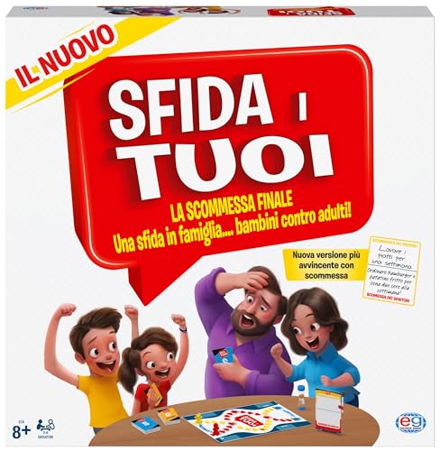 SPIN MASTER GAMES Verlag Spiele, Herausforderung I Toii, die letzte Sache, das Klassische Quiz-Brettspiel für Familien, eine Herausforderung für Kinder gegen Eltern, ab 8 Jahren von Spin Master Games